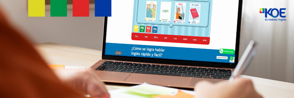 Componentes del programa de inglés de KOE